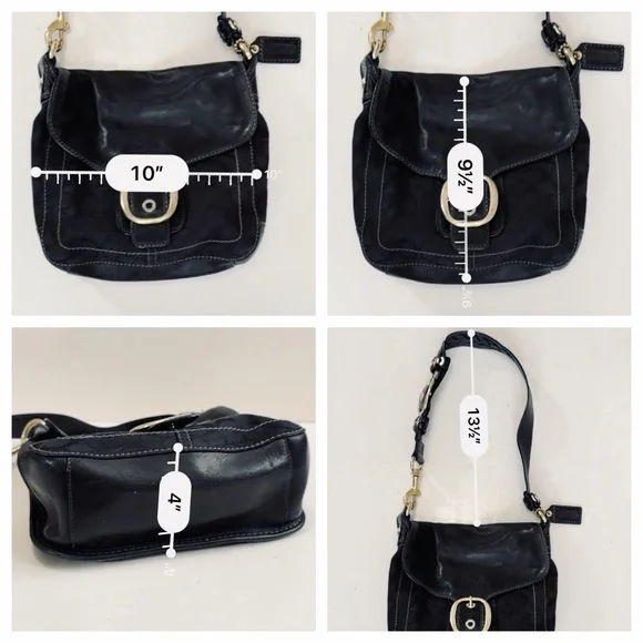 ๐ Coach Signature Bleecker Bag Black
F0794-11434 and Wallet Braided Leather - Picture 5 of 16